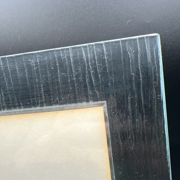 Vintage Benjamin Martin Art Glass Textured Picture Frame 8 x 10" Modern - Picture 3 of 9